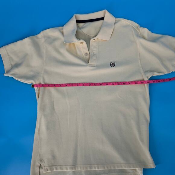 Chaps Ralph Lauren Butter Yellow Polo Shirt - Size Small - Picture 6 of 7